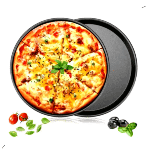 Forma Pizza Assadeira Redonda 31cm Antiaderente Resistente