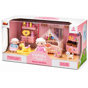 Casinha Feliz Com Ovelhinha Quarto do Bebê Zoop Toys